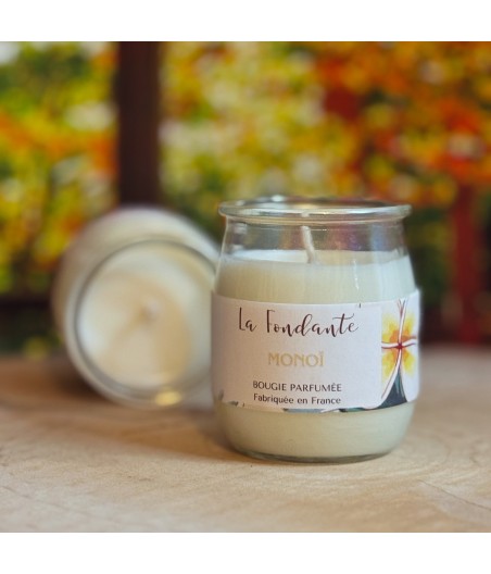 Petite bougie parfumée - Monoï