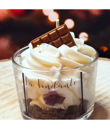 Bougie "gourmande" - Chocolat