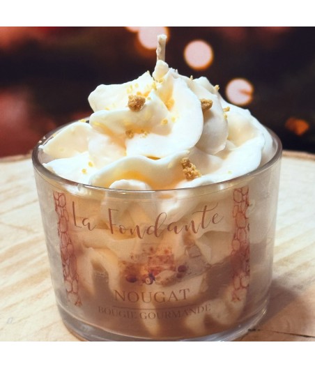 Bougie "gourmande" - Nougat